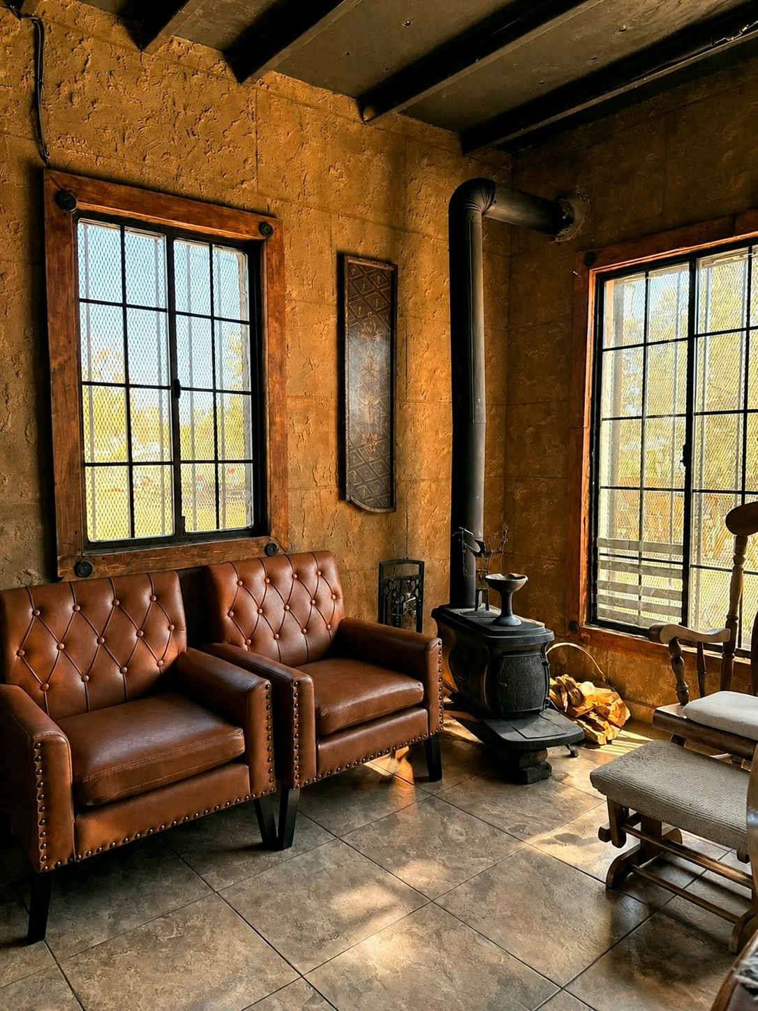 Sala con Chimenea